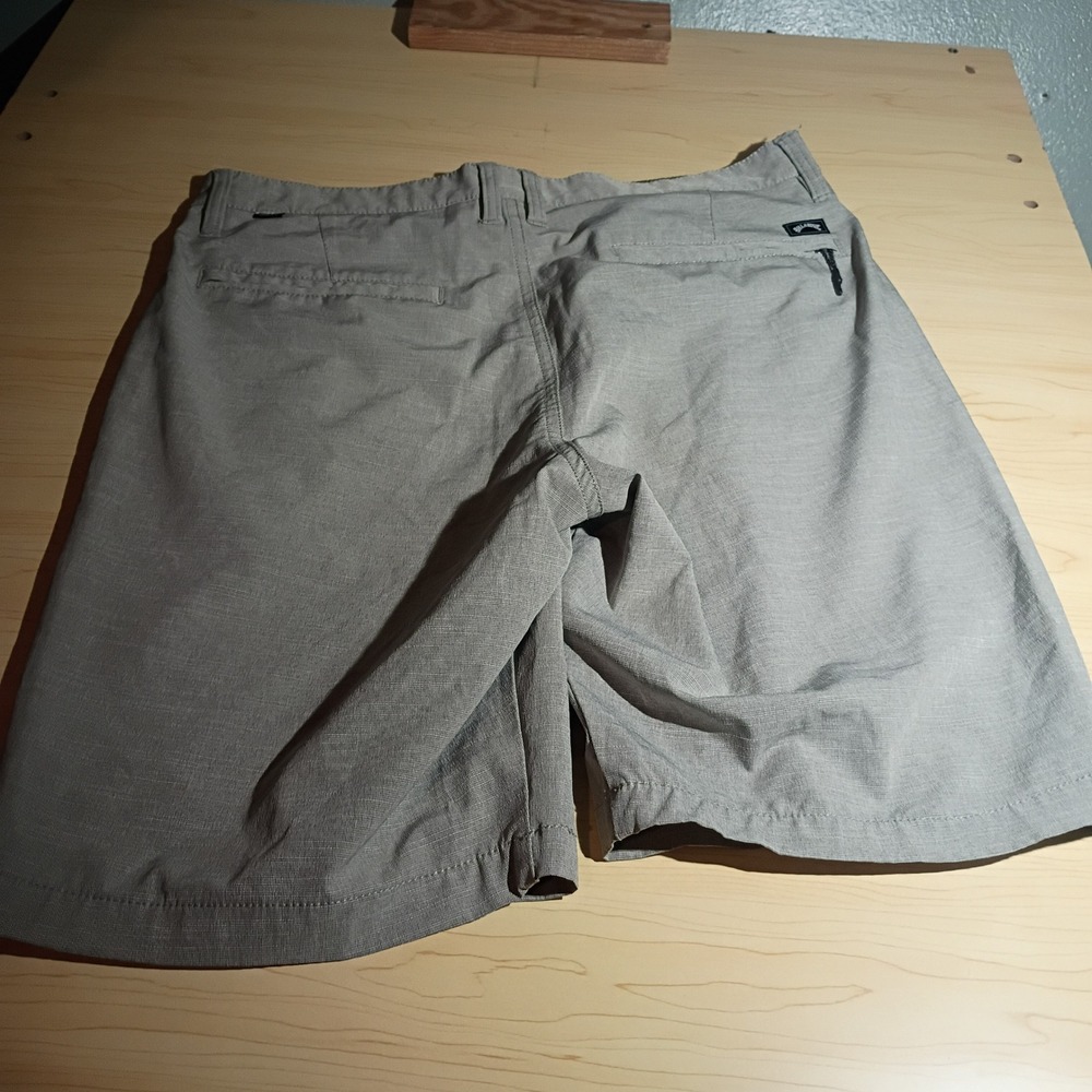 Billabong Hybrid Shorts Mens 33 Grey Crossfire Heathered Walk Shorts
